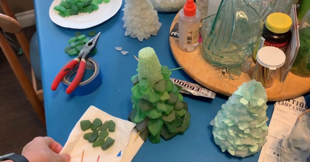 Essential Supplies for Your Sea Glass Christmas Tree