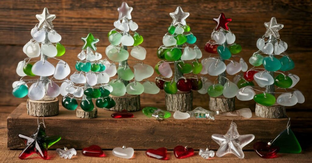 Sea Glass Christmas Trees as Thoughtful Gifts